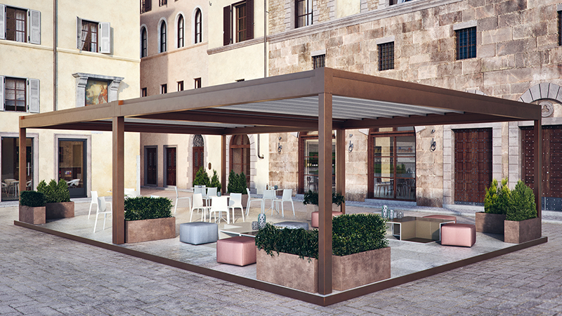 Rialto Pergola by GSShades 